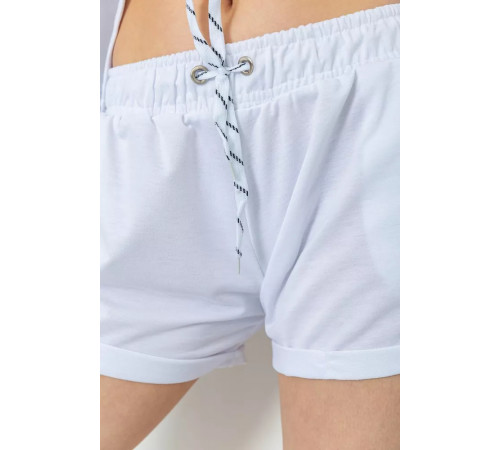 Женский костюм однотонный, цвет белый, 244R039