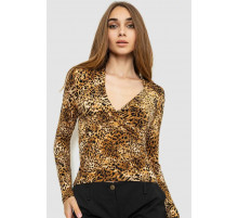 Блуза, цвет леопардовый, 186R235