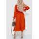 Ошатне плаття, колір теракотовий, 204R601