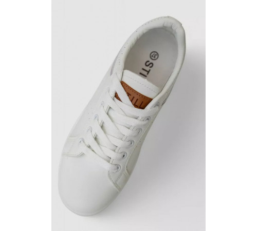 Кеди жіночі, колір біло-фіолетовий, 248RR69