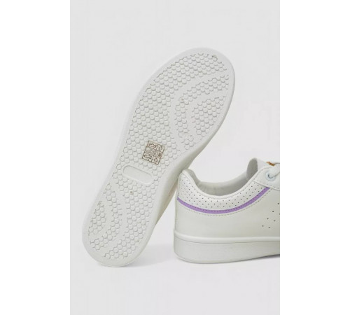 Кеди жіночі, колір біло-фіолетовий, 248RR69
