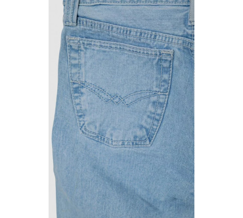 Шорты мужские джинсовые, цвет светло-голубой, 238R2025-1.