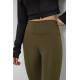 Лосины утепленные, цвет хаки, 243R051-5