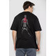 Футболка чоловіча з принтом, колір чорний, 244R7024