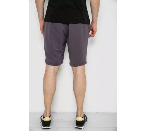 Шорты мужские, цвет темно-серый, 119R236