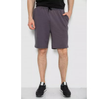 Шорты мужские, цвет темно-серый, 119R236