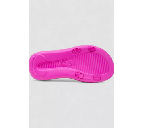 Шлепанцы резиновые детские для девочек, цвет фуксия, 243R617C-59