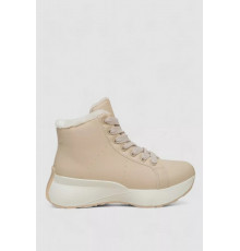 Черевики зимові жіночі на хутрі, колір бежевий, 248RXM20