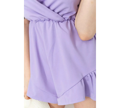 Комбинезон женский однотонный 204R0060, цвет Сиреневый