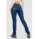 Джинсы женские стрейч, цвет синий, 214R1419.