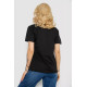 Футболка жіноча, колір чорний, 244R4585