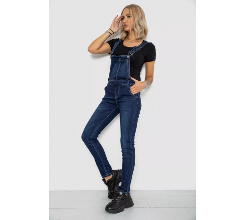 Жіночий комбінезон, колір синій, 250R668