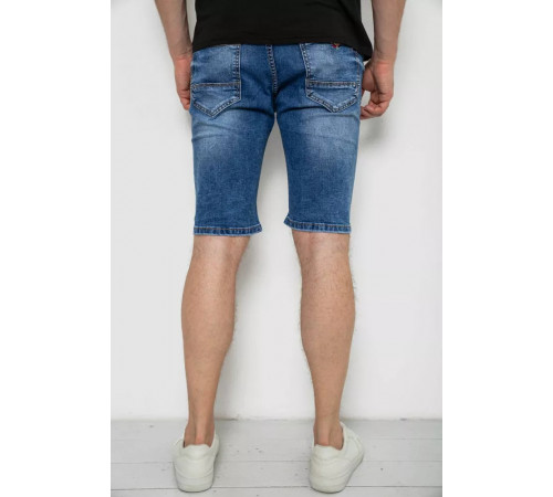 Шорты мужские джинсовые, цвет синий, 244RLS22-0214X