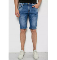 Шорты мужские джинсовые, цвет синий, 244RLS22-0214X
