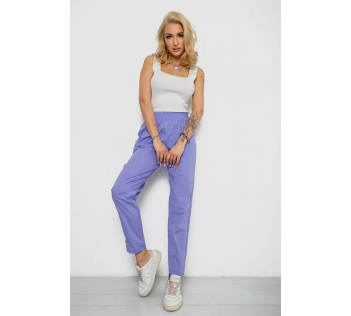 Брюки женские, цвет сиреневый, 238R316