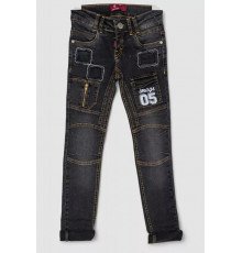 Джинси дитячі для хлопчика, колір чорний, 247R8414