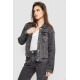 Куртка женская джинсовая 255RA2280, цвет Серый