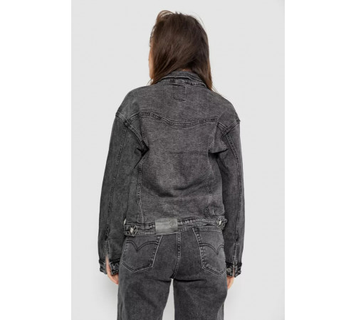 Куртка женская джинсовая 255RA2280, цвет Серый
