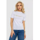 Футболка жіноча з принтом, колір білий, 238R57399