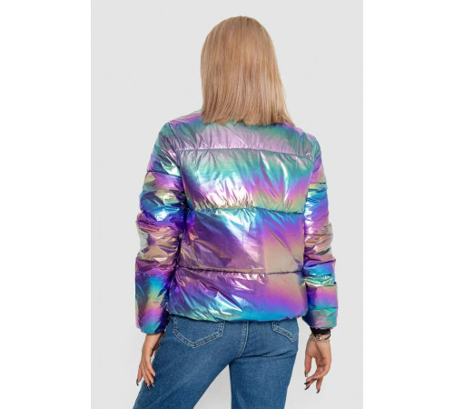 Куртка жіноча демісезонна плащівка, колір різноколір, 243R2022