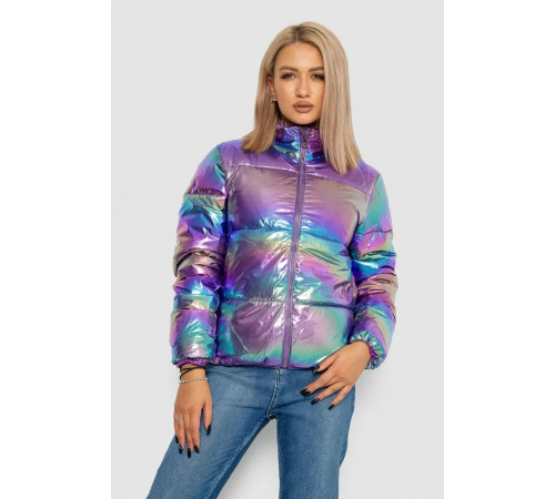 Куртка жіноча демісезонна плащівка, колір різноколір, 243R2022