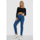 Джинсы женские Mom-fit стрейч, цвет синий, 244R1132