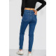 Джинсы женские Mom-fit стрейч, цвет синий, 244R1132