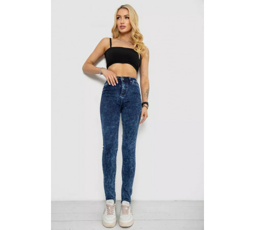 Джинсы женские Skinny, цвет синий, 182R3428