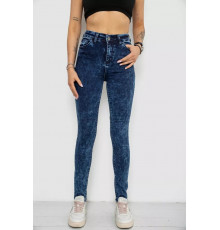 Джинси жіночі Skinny, колір синій, 182R3428