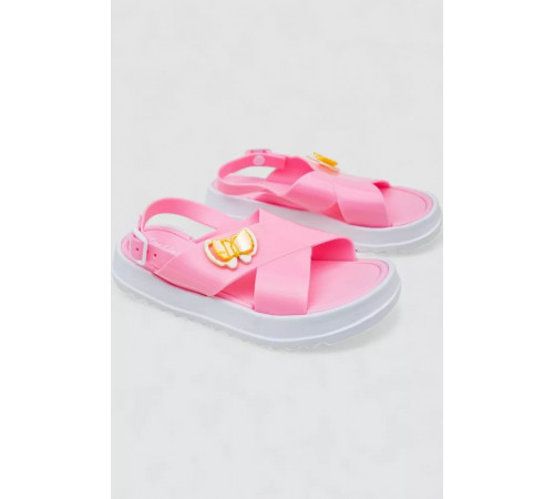Детские босоножки для девочек, цвет розовый, 243R8434-2