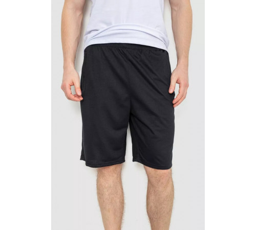 Шорты мужские, цвет черный, 244R6381