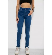 Джинси жіночі Skinny, колір синій, 182R3629