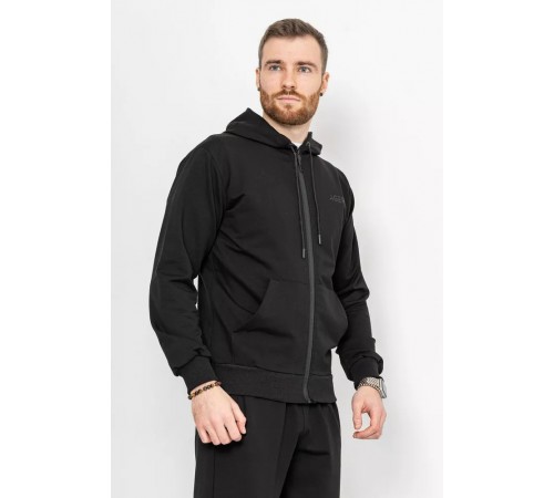 Спорт костюм чоловічий демісезонний, колір чорний, 223R005