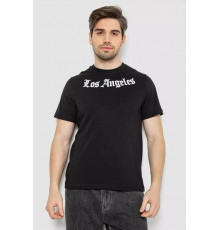 Мужская футболка с принтом, цвет черный, 241R1904