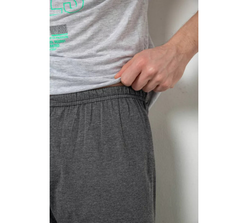 Пижама мужская, цвет серый, 243R6201