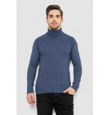 Гольф чоловічий, колір джинс, 238R56889