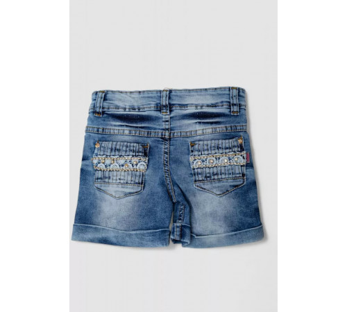 Шорти джинсові для дівчинки 247R1005, колір Синій