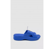 Шлепанцы детские резиновые, цвет синий, 243R011