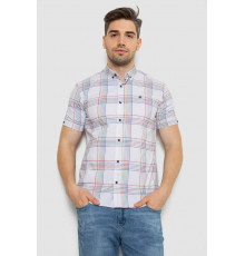 Рубашка мужская в полоску, цвет белый, 214R841