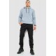 Спорт брюки мужские карго на флисе, цвет черный, 241R0651