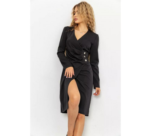 Платье, цвет черный, 176R1050