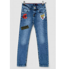 Джинсы детские для мальчиков, цвет синий, 247R9410