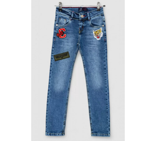 Джинси дитячі для хлопчиків, колір синій, 247R9410