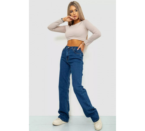 Джинси жіночі, колір синій, 244R410-2024
