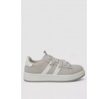 Кроссовки женские замша, цвет серый, 248RJH800-7