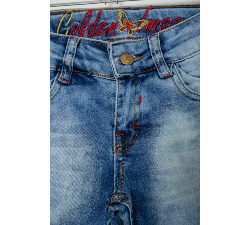 Джинсы для девочек, цвет синий, 247R2826-1