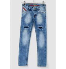Джинсы для девочек, цвет синий, 247R2826-1