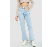 Джинсы женские стрейч, цвет голубой, 129R0057