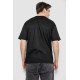 Футболка чоловіча однотонна, колір чорний, 244R3130