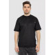 Футболка чоловіча однотонна, колір чорний, 244R3130